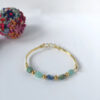 Bracelet Ponciana avec multiples pierres naturelles – Image 3