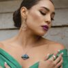 Collier Apu avec une pierre de chrysocolle – Image 2