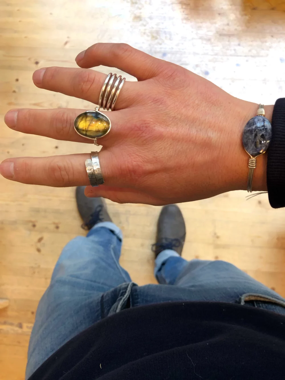 Bijoux homme portés