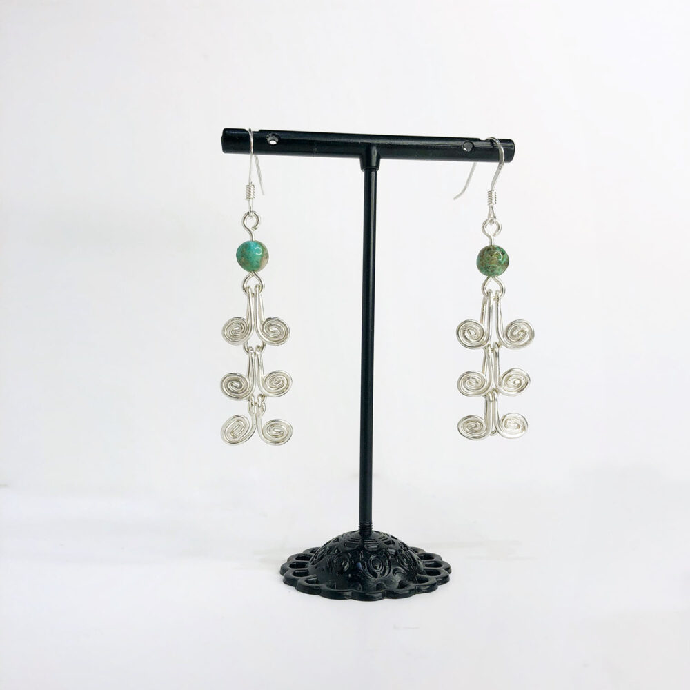 Boucles d'oreilles en argent