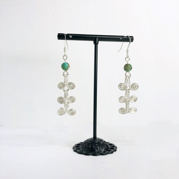 Boucles d'oreilles en argent