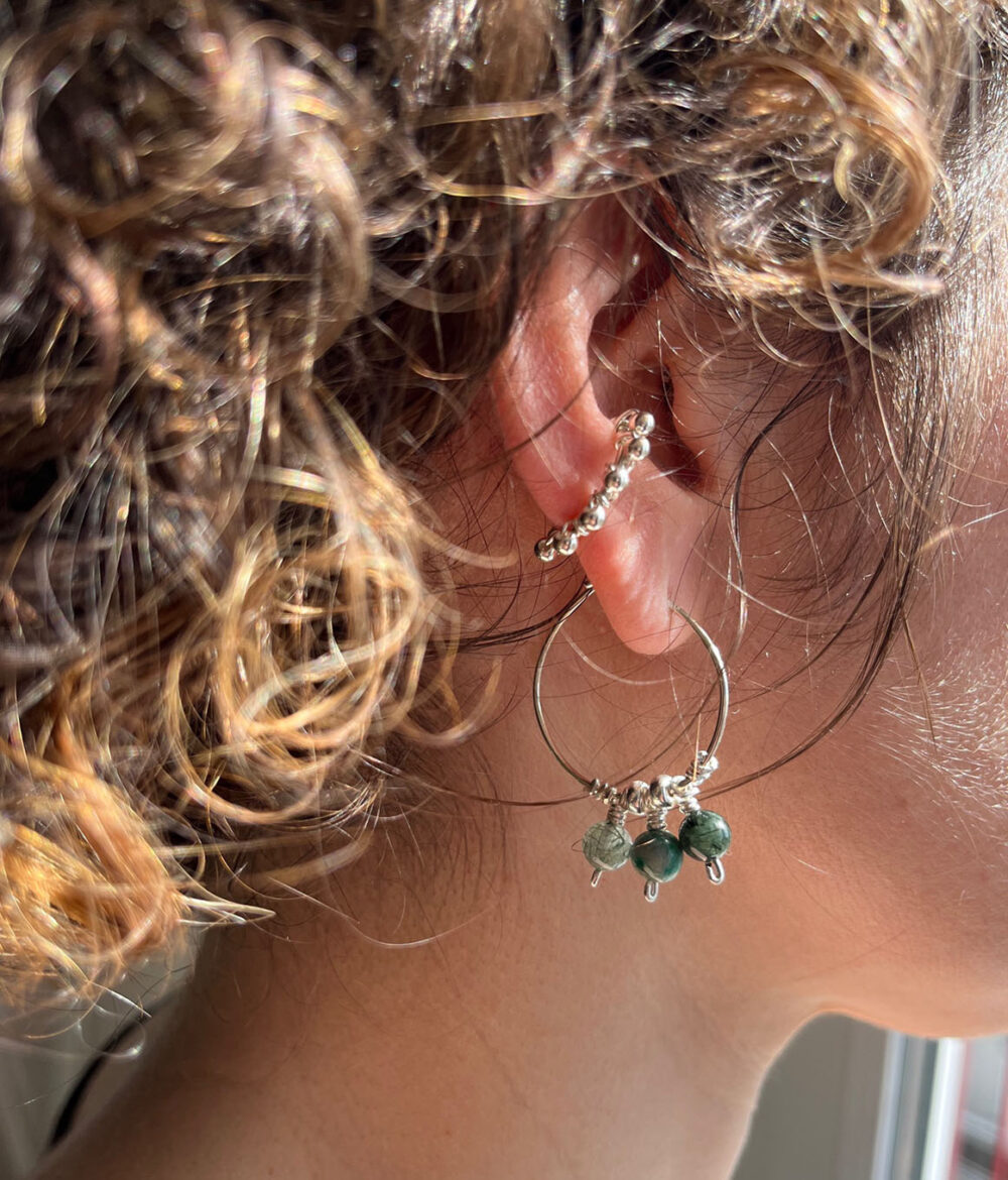Boucles d’oreilles Pawkar – Image 2