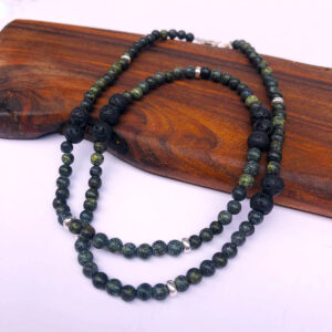 Bracelet en pierre serpentine