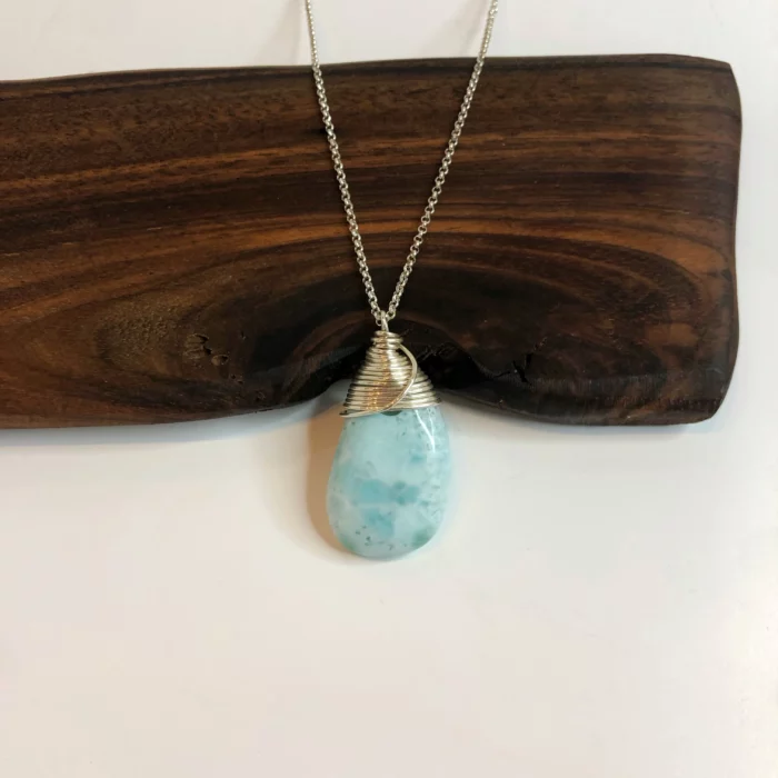 Collier Larimar de République Dominicaine